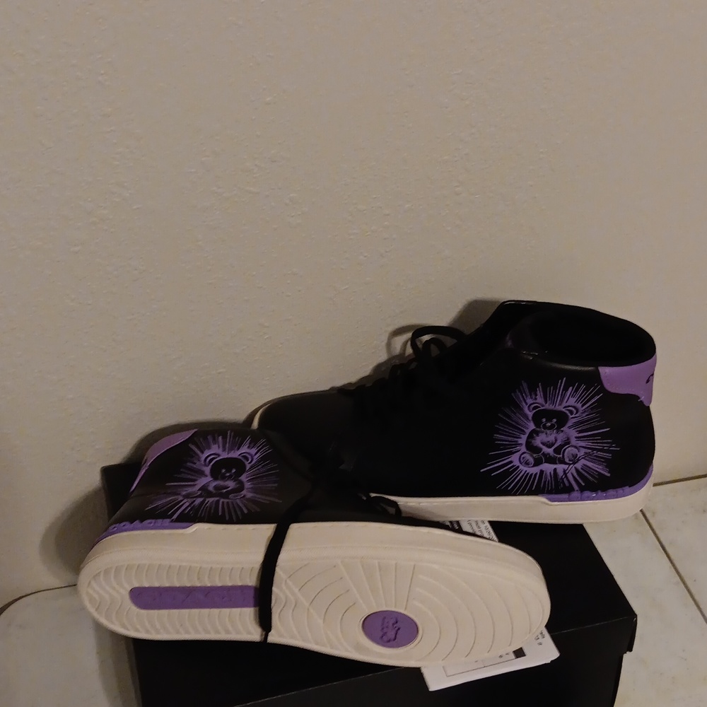 Coach Sneakers 👟... size13... purple/blk - Picture 4 of 4